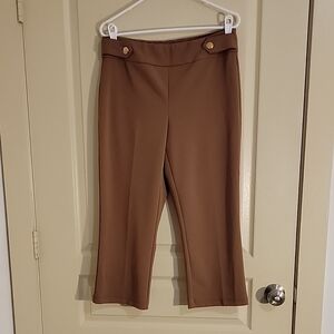 Cato brown cropped pants